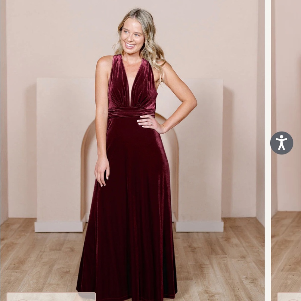 Revelry Dylan Velvet Dress